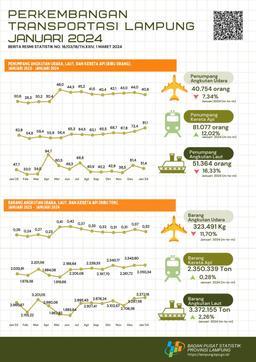 Trains Are The Largest Mode Of Transportation Used By Passengers With A Percentage Of 46.81 Percent In January 2024